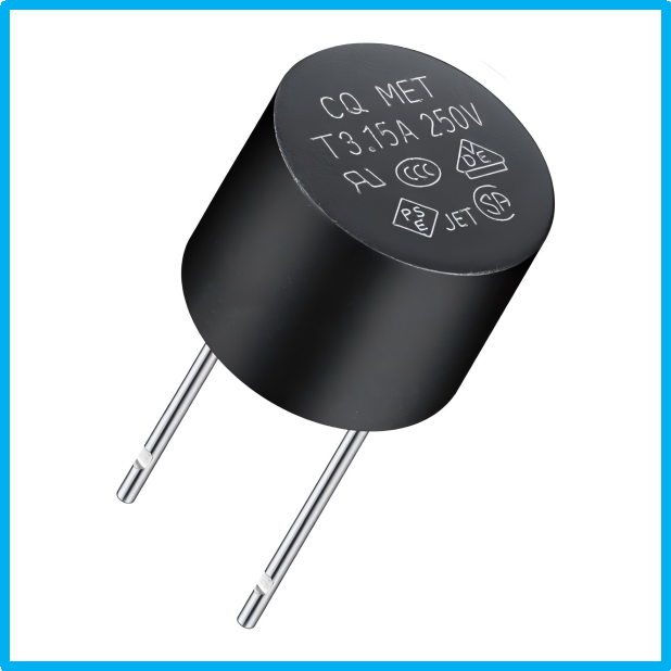 MET 慢熔 圆形电流保险丝