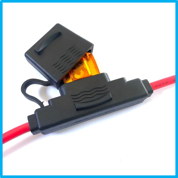 LD-703L大号汽车插片防水保险丝座 MINI款