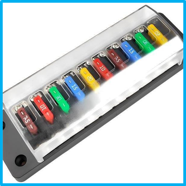 LD19SL-10P 10路汽车保险丝座