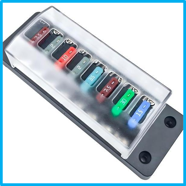 LD19SL-08P 8路汽车保险丝座