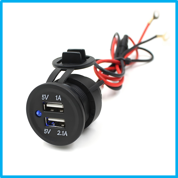 中控台飞机双USB+60CM线